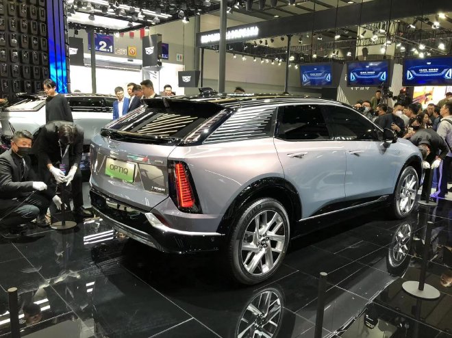 2023 Guangzhou Auto Show: Cadillac OPTIQ makes its first appearance.