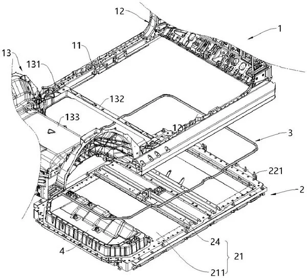 Xiaomi Automobile's Integrated Battery and Body Patent: Boosting Vehicle Performance and Range