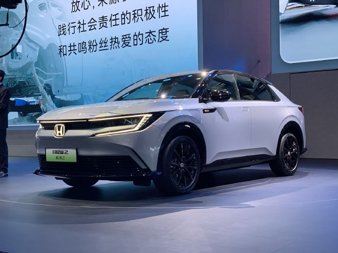 2023 Guangzhou Auto Show: GAC Honda's pure electric car model e: NP2 makes its debut.