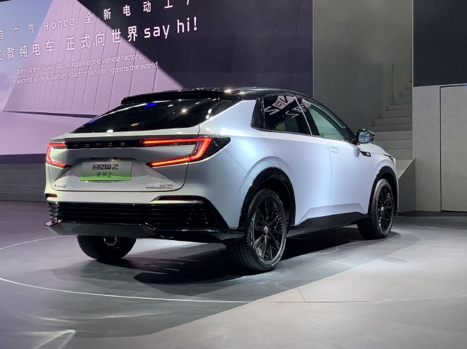 2023 Guangzhou Auto Show: GAC Honda's pure electric car model e: NP2 makes its debut.