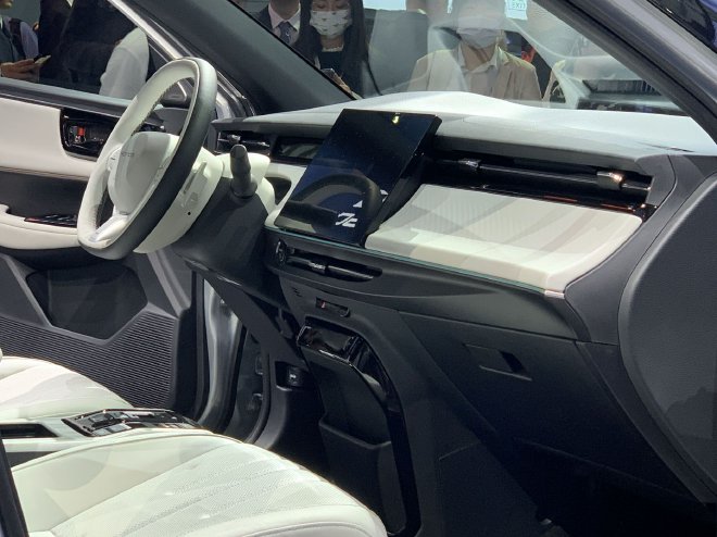 2023 Guangzhou Auto Show: GAC Honda's pure electric car model e: NP2 makes its debut.