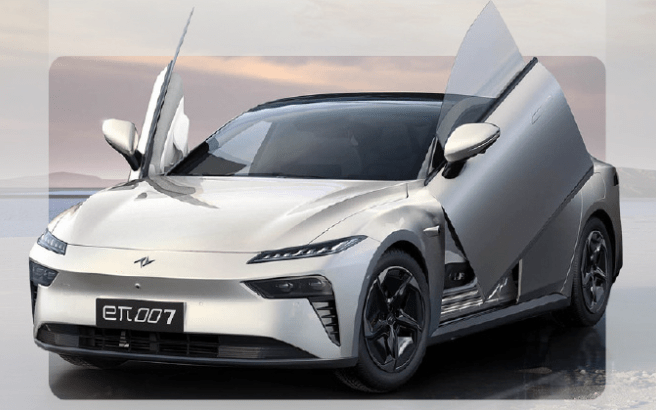 East Wind eπ 007 will be launched in the first half of next year: extended range / pure electric sedan, electric scissor door design.