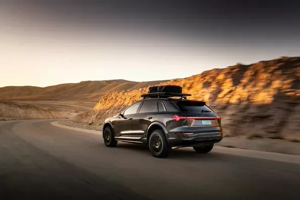 Audi Unveils Limited Edition Q8 e-tron Dakar Model for 2024 Rally Enthusiasts