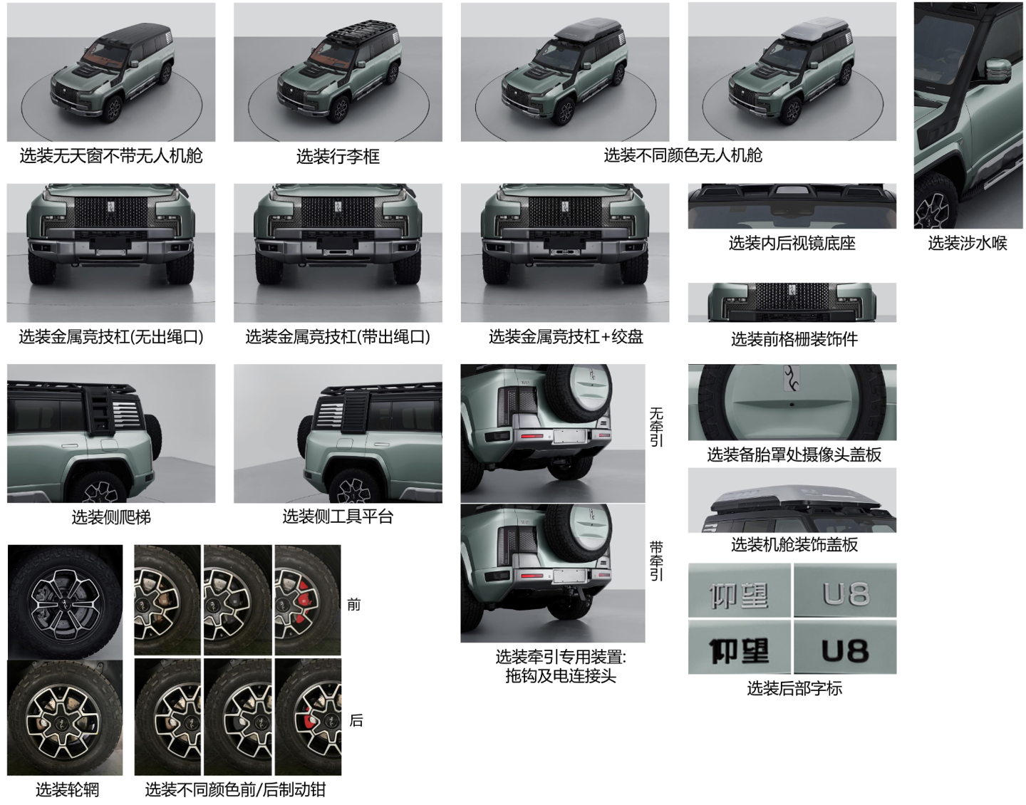 BYD Introduces U8 Model with Drone Cabin in 379th Batch Announcement from Ministry of Industry and Information Technology