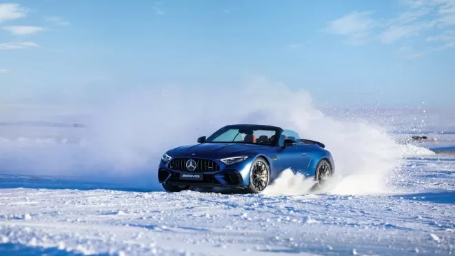 2024 Mercedes-Benz Ice & Snow Showdown: Drifting, Challenges & New G500 Heritage Edition