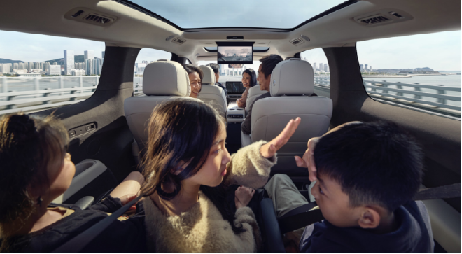 Introducing the Ideal MEGA: The Ultimate Family-Friendly Electric MPV with Luxurious Features and Powerful Performance