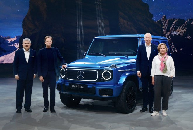 Introducing the World's First Luxury All-Electric G-Class Off-Road Vehicle