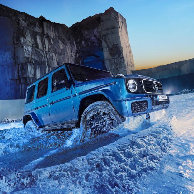 Introducing the World's First Luxury All-Electric G-Class Off-Road Vehicle