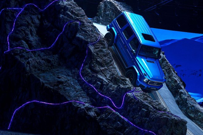 Introducing the World's First Luxury All-Electric G-Class Off-Road Vehicle