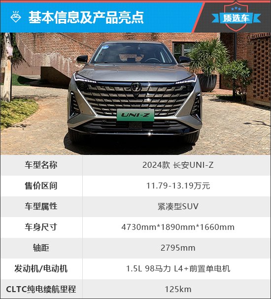 Discover Changan UNI-Z: Advanced Hybrid SUV Under 120,000 Yuan