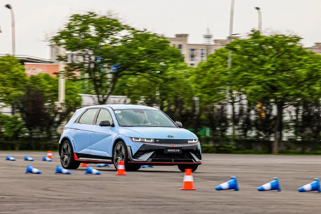 Unveiling Hyundai's IONIQ 5 N China Version: High-Performance Electric SUV with Track-Worthy Features and Driving Fun