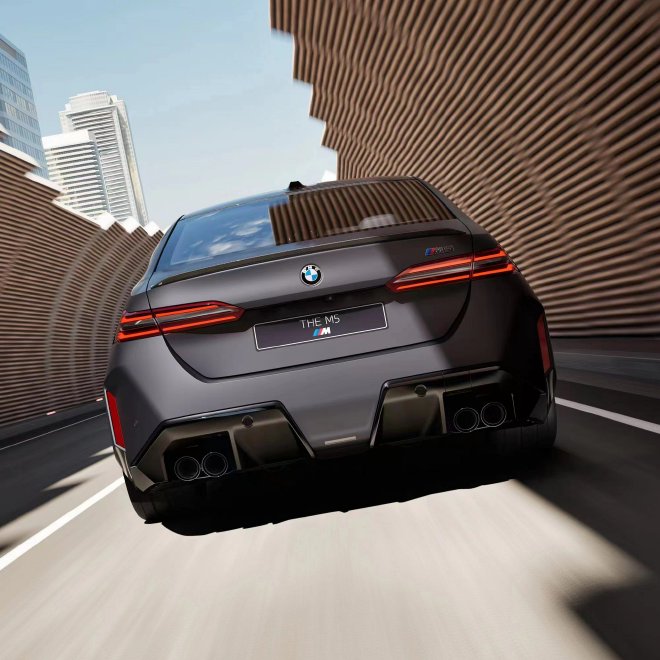 Experience the Power of the All-New BMW M5: Fastest Production Car with High-Performance Hybrid Technology