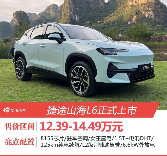 Discover the Jietu Shanhai L6: A Powerful, Stylish Hybrid SUV