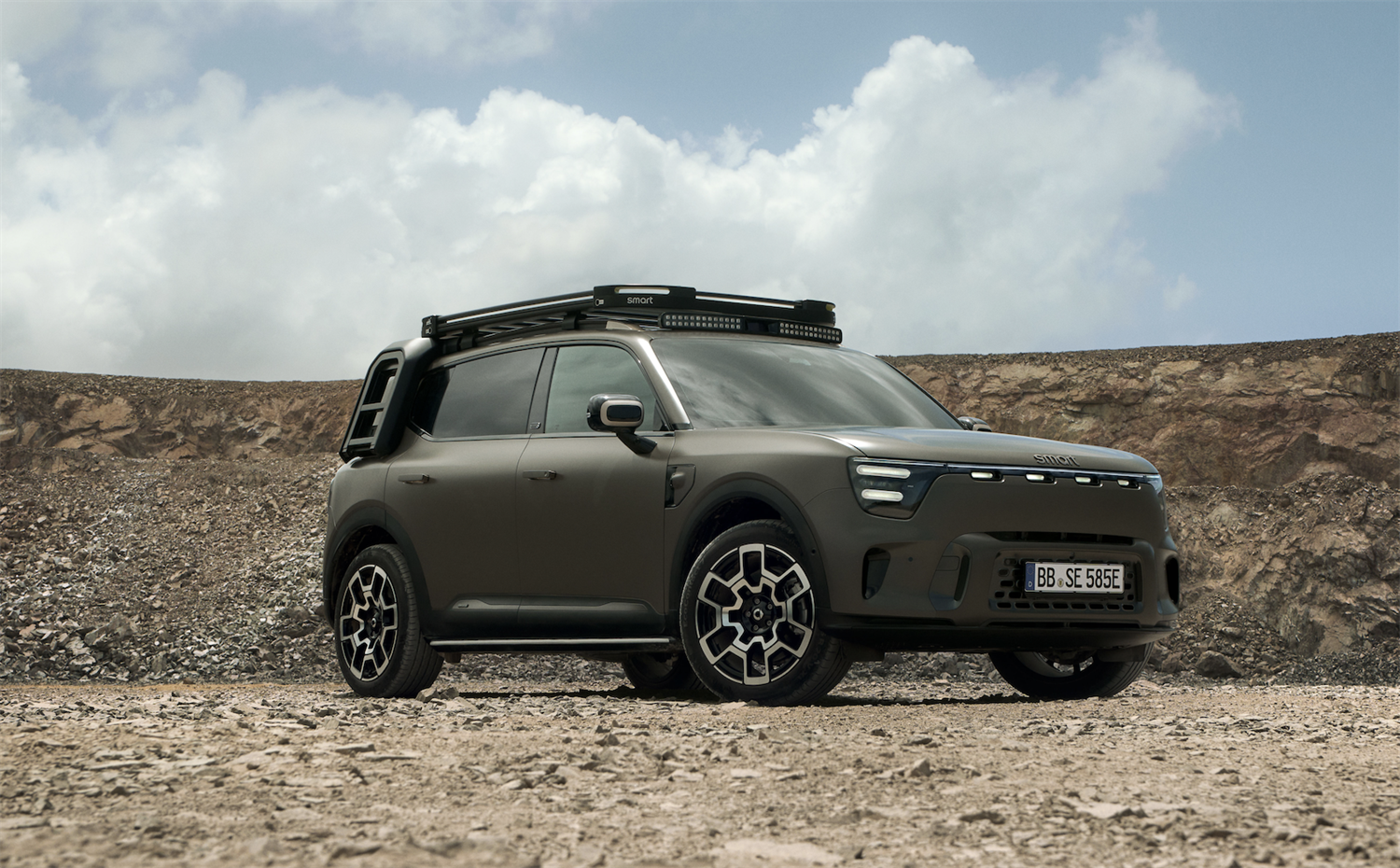 Discover the New Smart #5: A Rugged Luxury SUV Redefining Electric Driving