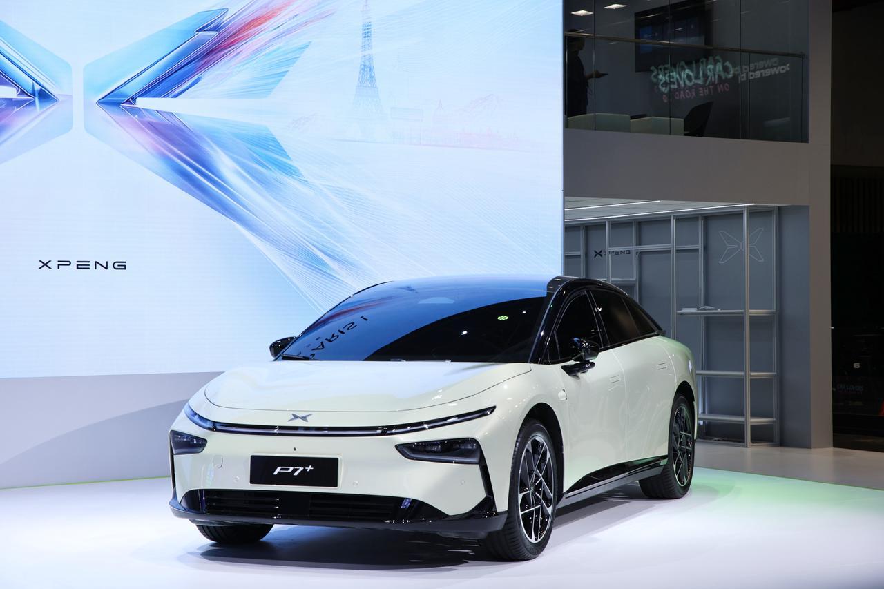 Xpeng P7+ Launch: A Stylish Electric Sedan with Advanced Features