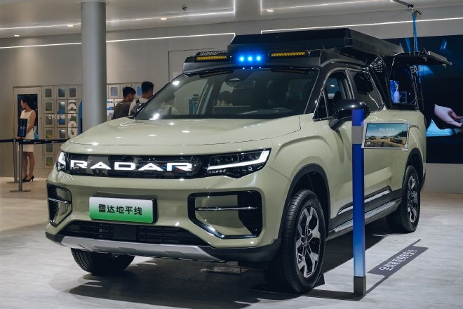 Unveiling Radar Horizon: China's Ultimate All-Electric Outdoor Pickup