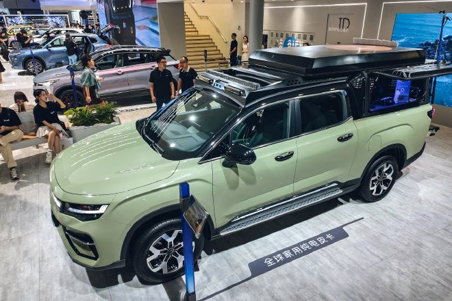 Unveiling Radar Horizon: China's Ultimate All-Electric Outdoor Pickup