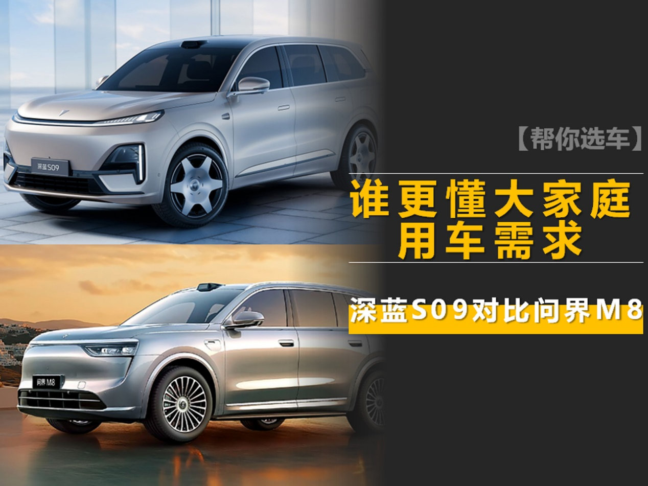 2025 SUV Showdown: Deep Blue S09 vs. Wanjie M8 for Large Families