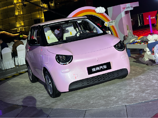 Discover the Aishang A100C: The Stylish New Micro Car Revolutionizing EVs
